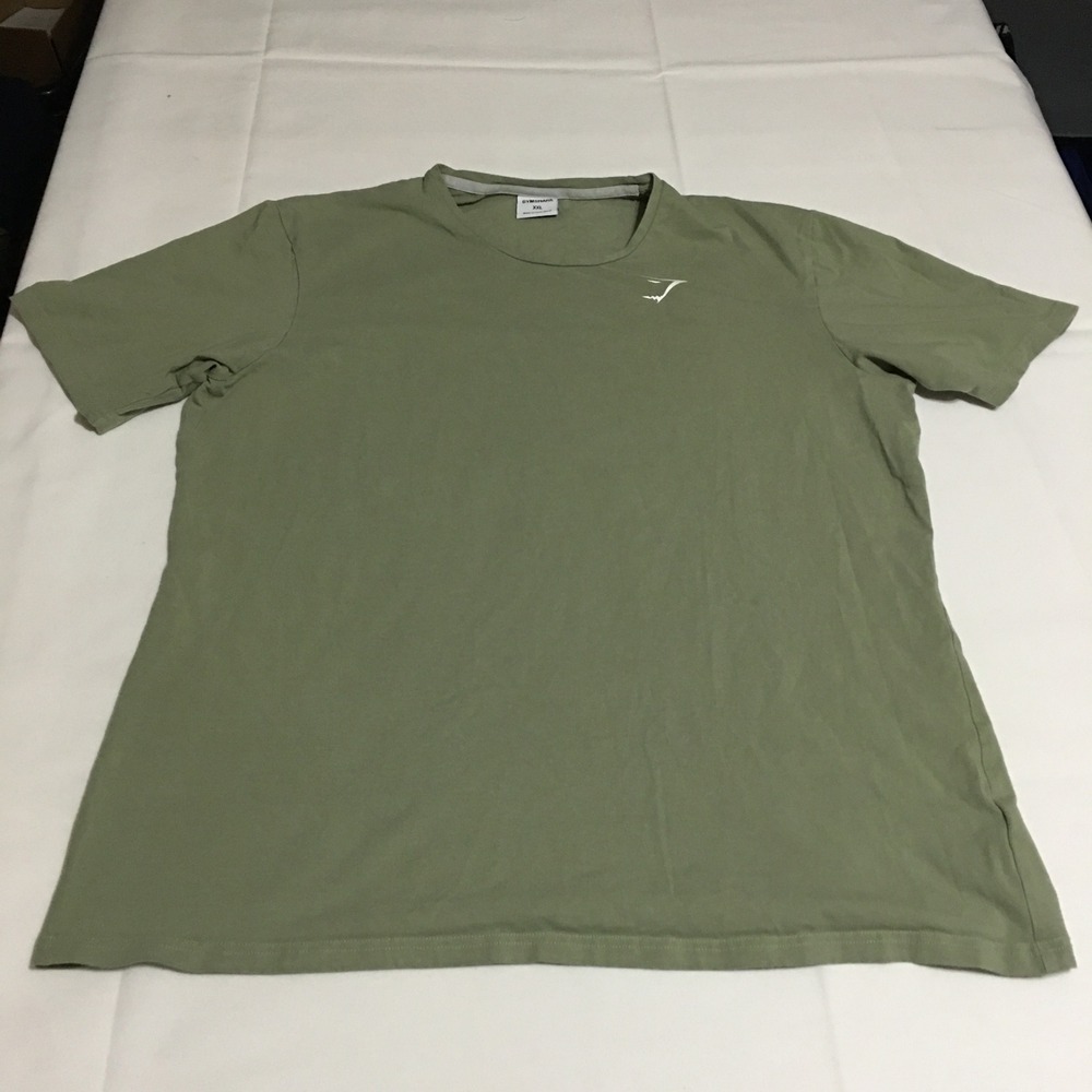 Gymshark Critical T-Shirt Mens 2XL Green Short Sleeve Workout Activewear